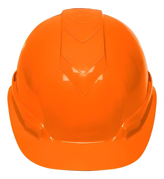 Casco Seguridad Dielectrico Naranja Ajustable Truper
