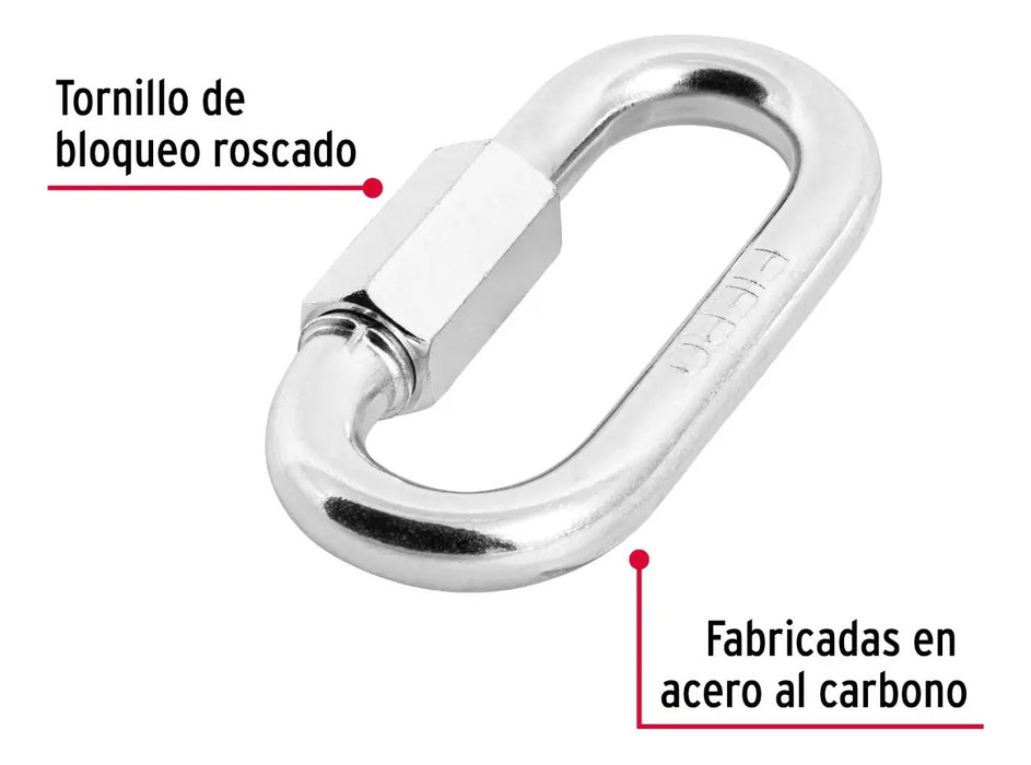 Bandola Con Seguro 3/8'' Fiero