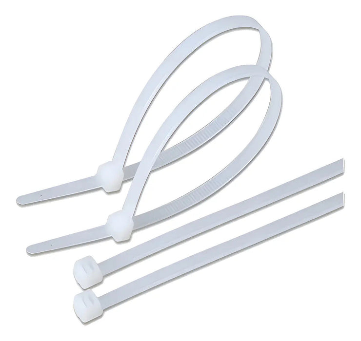 Bolsa Amarras Plásticas Blanca Tactix 300mm (100pzas)