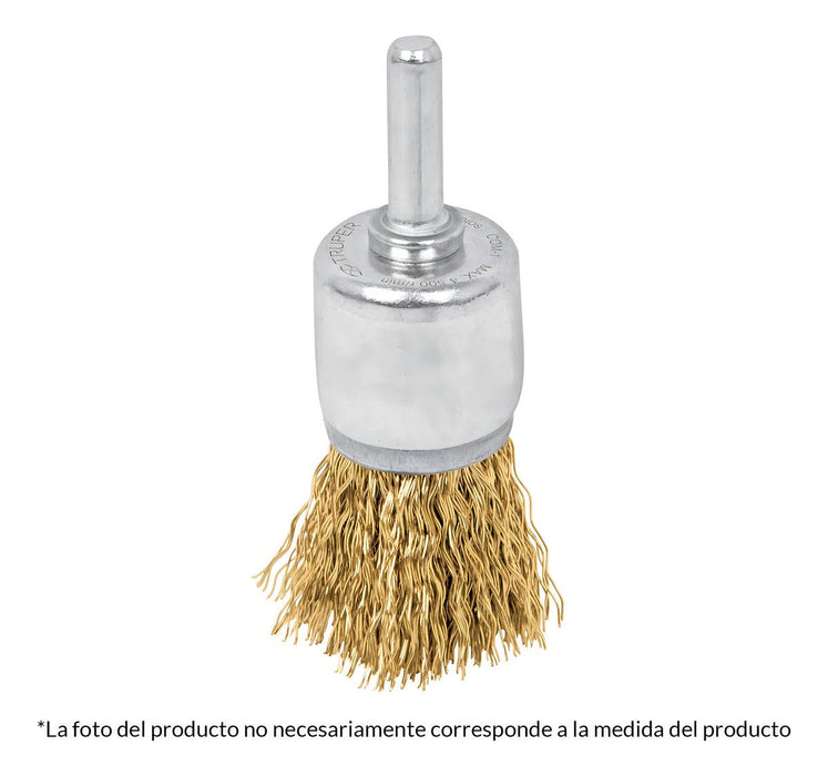 Carda Taladro Copa Gruesa 1-1/8'' Truper