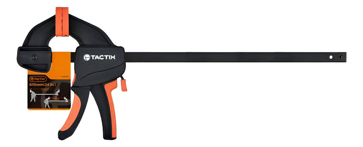 Prensa Sargento Rápida Carpintería Tactix 600mm