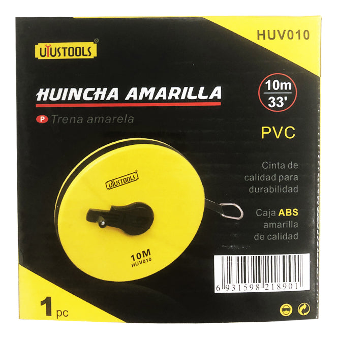 Huincha Medir 10 Mts PVC Uyustools