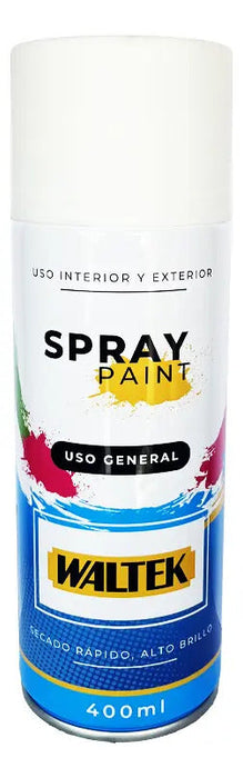 Pintura Spray 400ml/230g No.701 Normal-blanco Mate Waltek