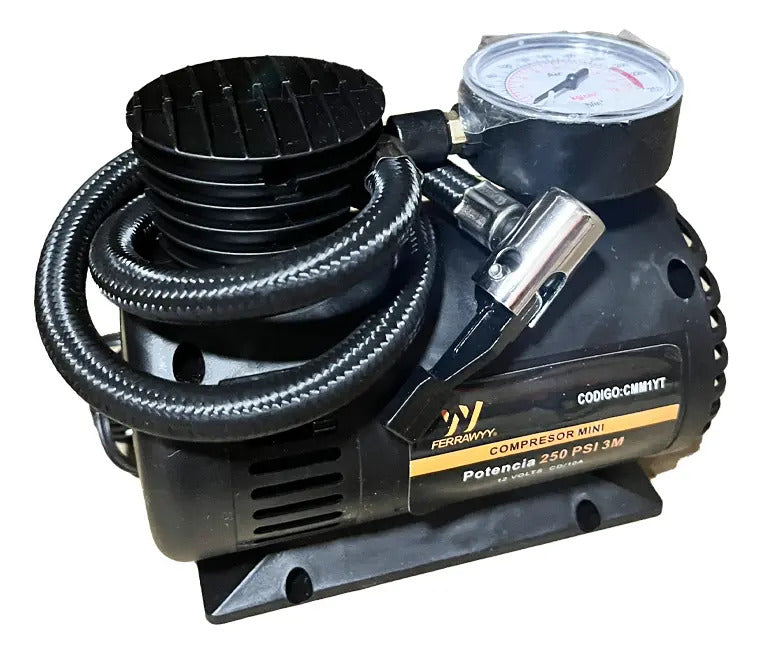 Compresor Mini 250psi x 3m