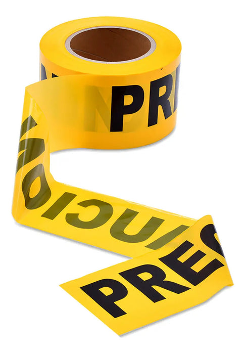 Cinta Precaución Truper Plástico Rollo 304 Mt. Color Amarillo