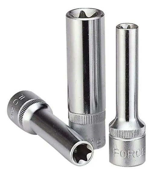 Dado Torx Hembra 3/8'' Largo E12