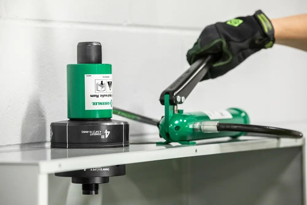 Juego Sacabocados Hidráulico 1/2'' - 4'' Greenlee