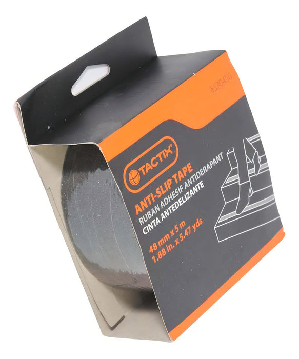 Cinta Adhesiva Antiderrape Tactix 2.8 cm x 5 m Negro