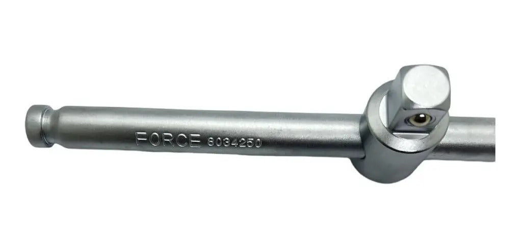 Barrote Corredizo 1/2'' Largo 250mm Force Plateado