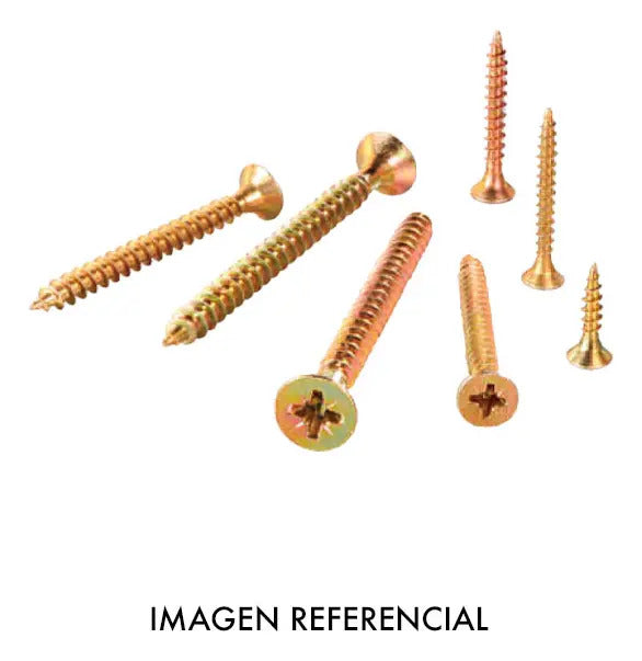 Tornillo Chipboard T/spack M-4.5x30 1set=500un