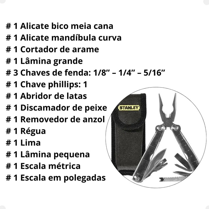 Alicate Stanley Multifuncional 16 En 1