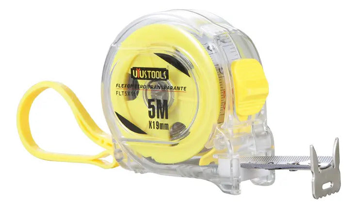 Huincha Medir 5 Mts X 19 Transparente Uyustools
