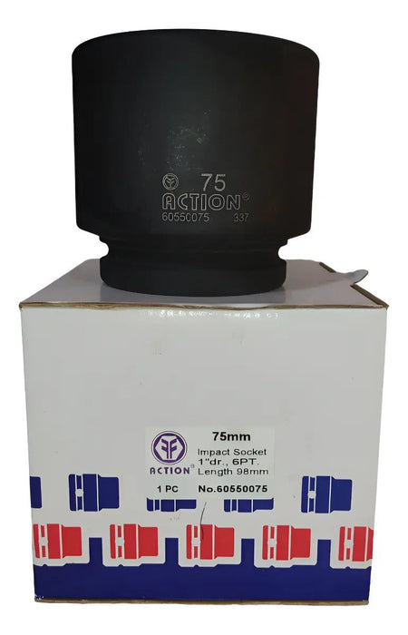 Dado Impacto 1'' de 75mm Force