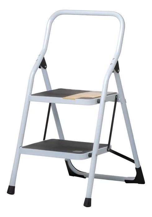 Escalera Tubular Plegable 2 Peldaños Pasos