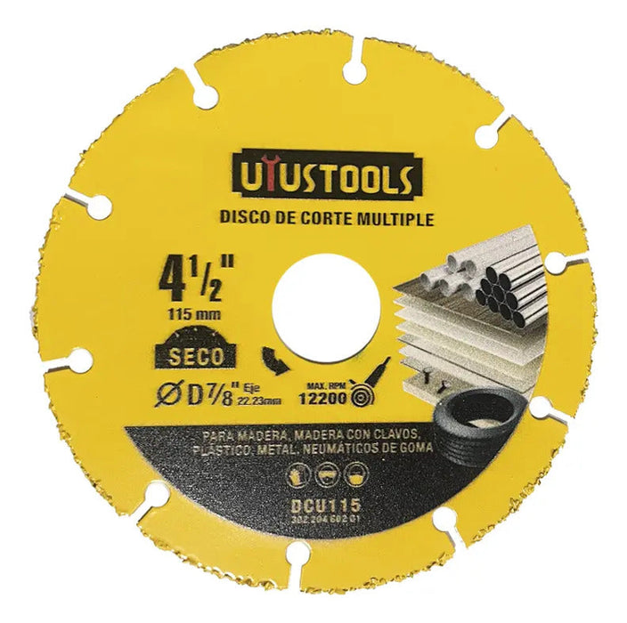 Disco de Corte Múltiple 115mm