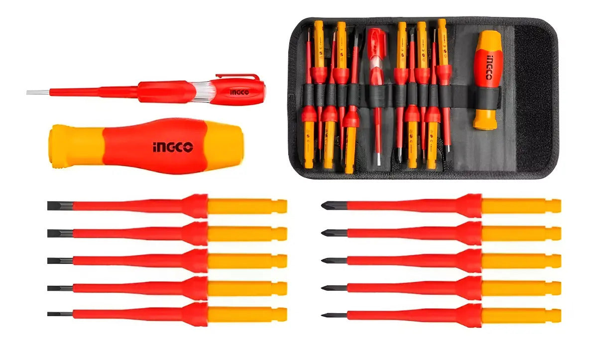 Juego De Destornilladores Aislados 12pcs 1000v Corriente