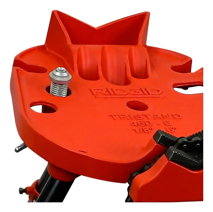 Prensa de Tornillo de Banco Portátil para Tubos Ridgid