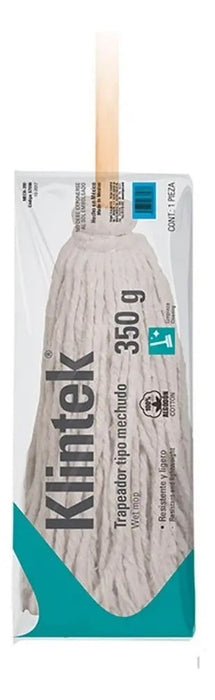 Trapeador Tipo Mechudo Klintek Blanco