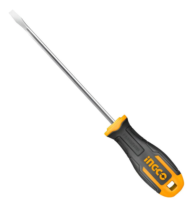 Destornillador Plano Comfort Grip Estándar Ingco 5.5 x 100 mm
