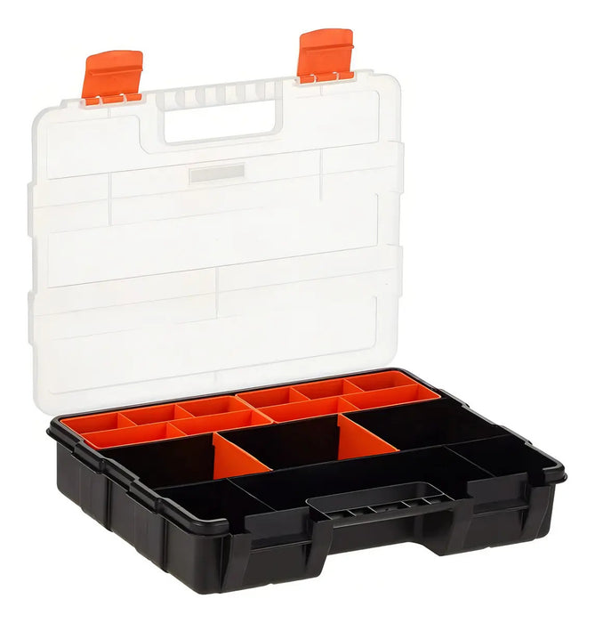 Organizador Plástico Juego 4 Piezas Tactix Color Negro