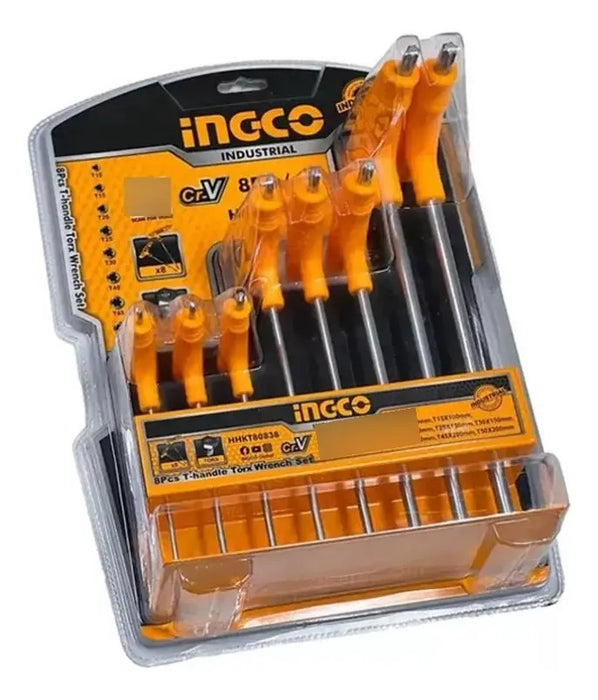 Juego de Llave Torx Ingco 8 Pzs.