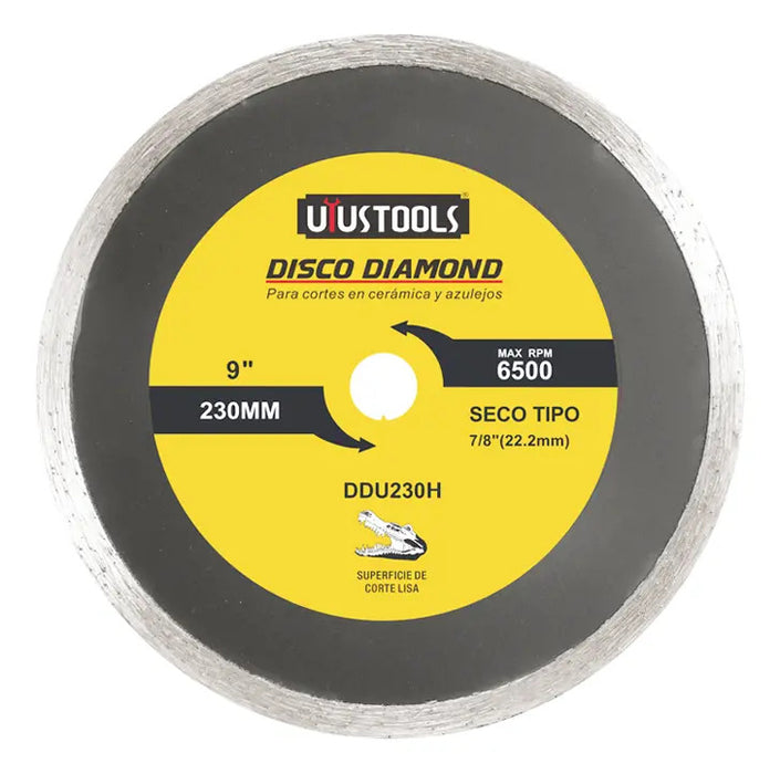 Disco Diamantado Continuo 9'' Uyustools