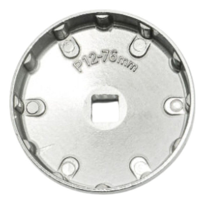 Llave Copa Para Filtro de Aceite 76 mm x 12 Puntos