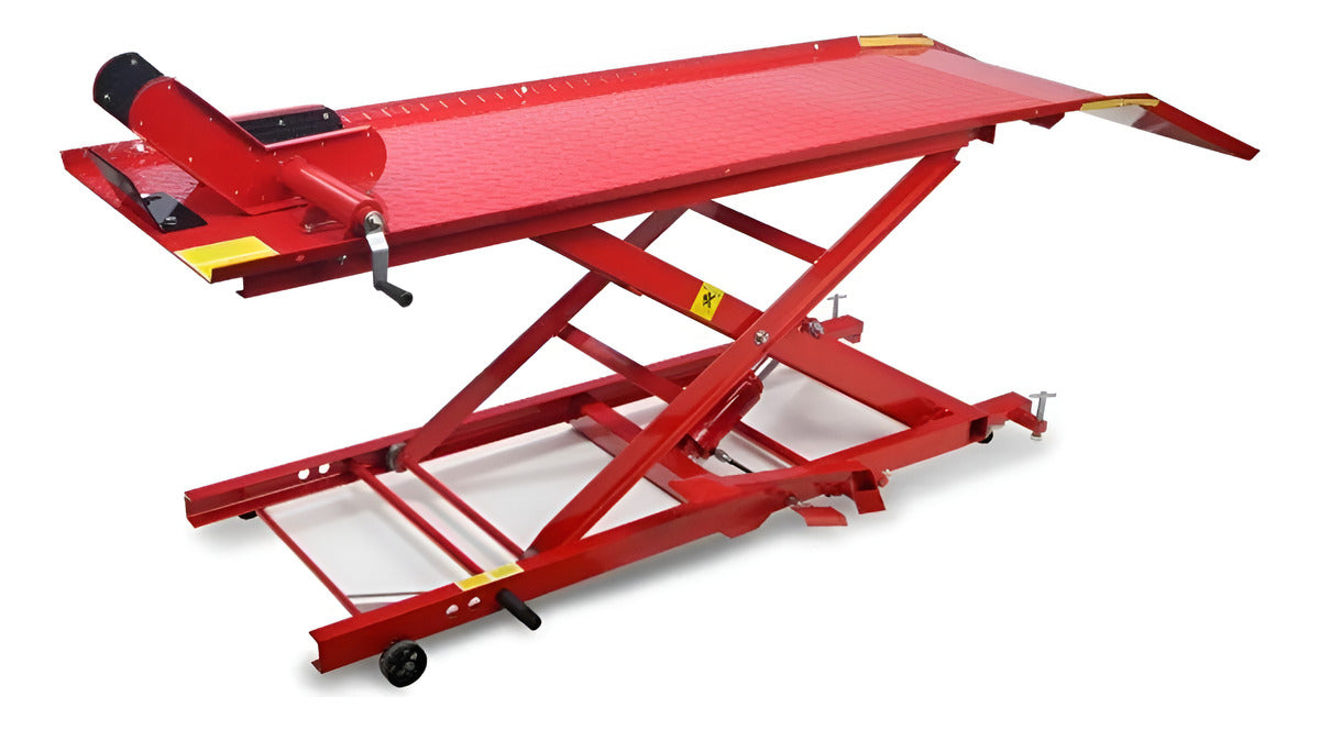 Elevador Hidráulico Para Moto 800 Lbs 235mm - 740mm