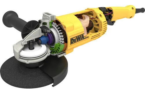 Esmeril Angular 9" 2600W Dewalt DWE496-B2C