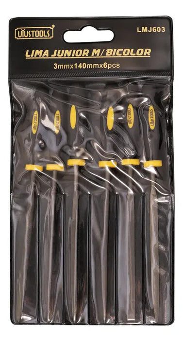 Juego 6 Pcs Lima Fina Mgo Plastico
