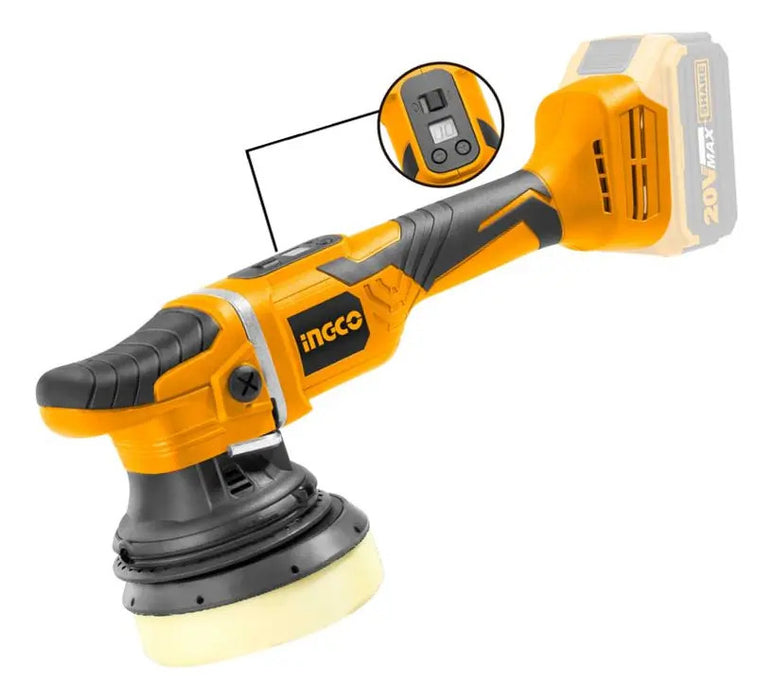 Lustra Pulidora Roto Orbital Inalámbrica Industrial 125mm