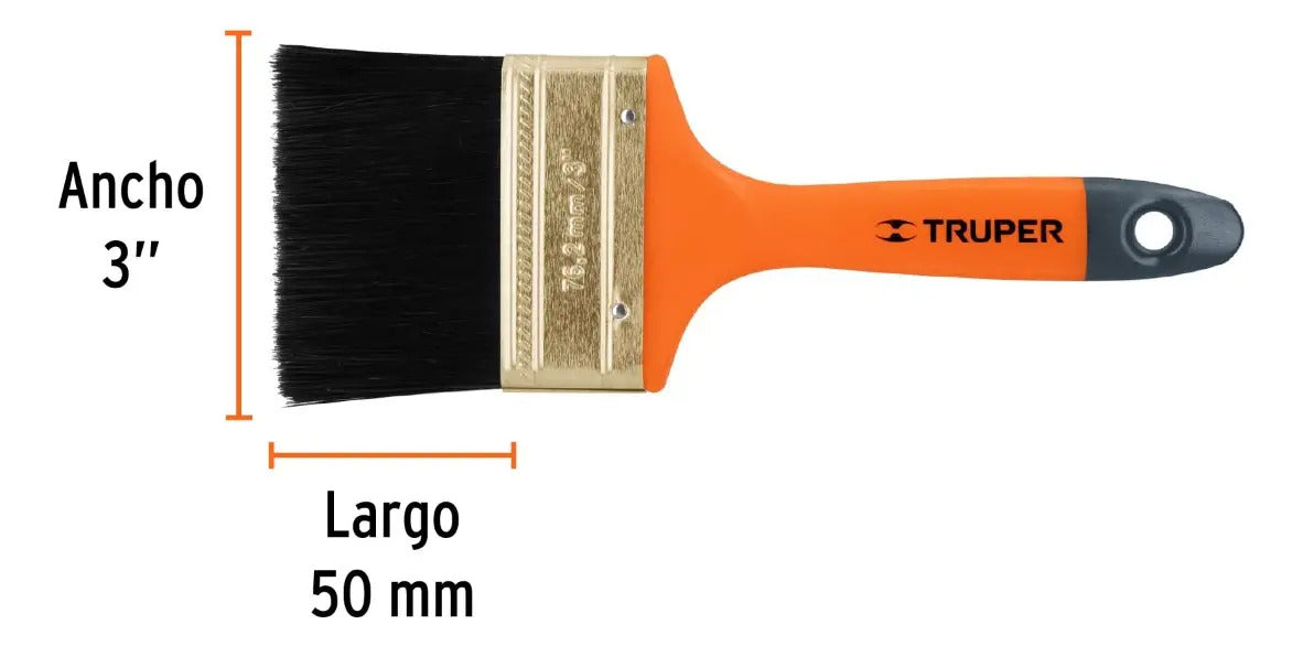 Brocha Plástico 3'' Truper