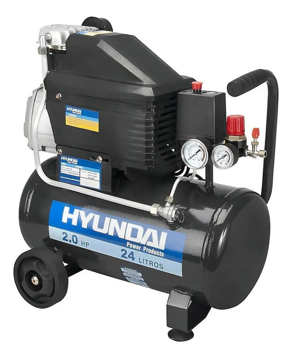 Compresor Hyundai 24L Monofásico 2HP