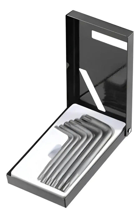 Juego Llave Torx T25 - T55 De 6 Piezas Caja Metalica