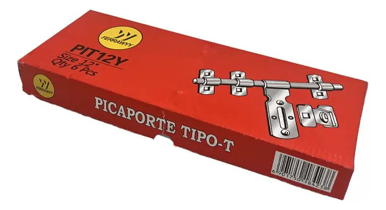 Picaporte Tipo-t 12''