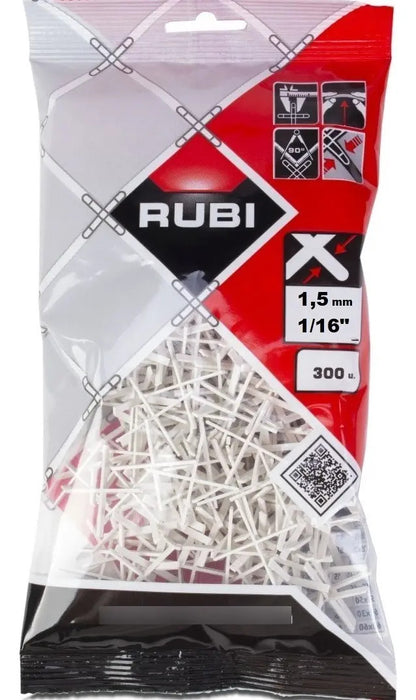 Separador de Cerámica 1.5 mm Rubi Bolsa 300 Unidades