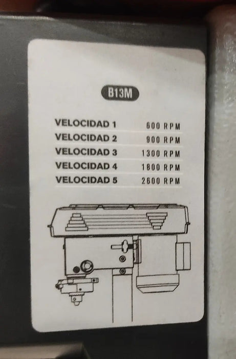 Taladro de Mesa 500W - 13 mm (B13M) Smart Tools