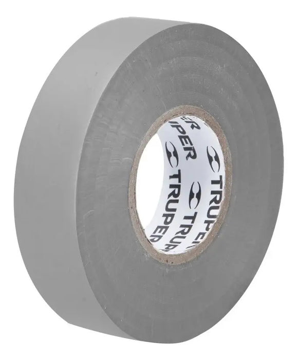 Cinta de Aislar 18m Gris Truper 12507