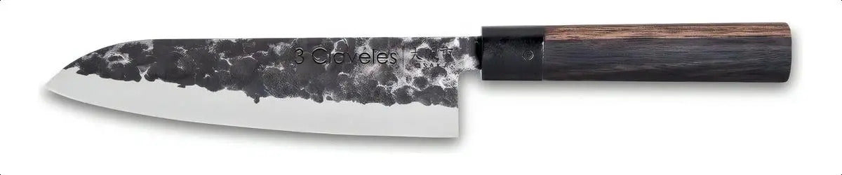 Cuchillo Tres Claveles Santoku Osaka Cocina 18,0 Cms