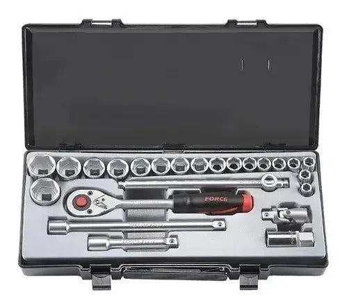 Juego Dados Hexagonales 1/2'' 5/16''-1.1/4'' Force