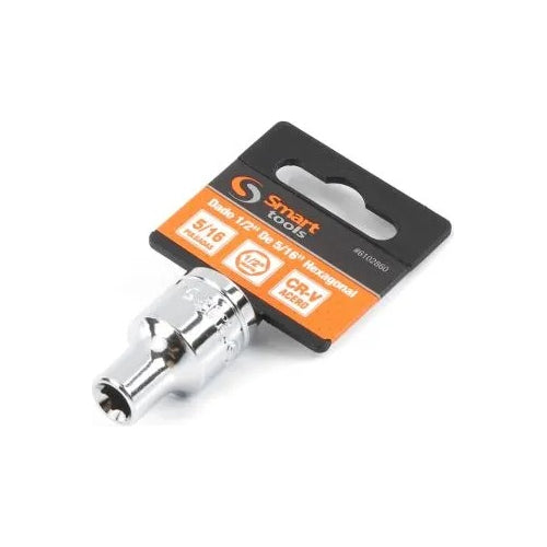 Dado Corto 1/2'' De 5/16'' Hexagonal - Smart Tools