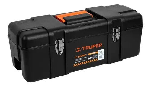 Caja de Herramientas Truper de Plástico 27x66x25cm Negra