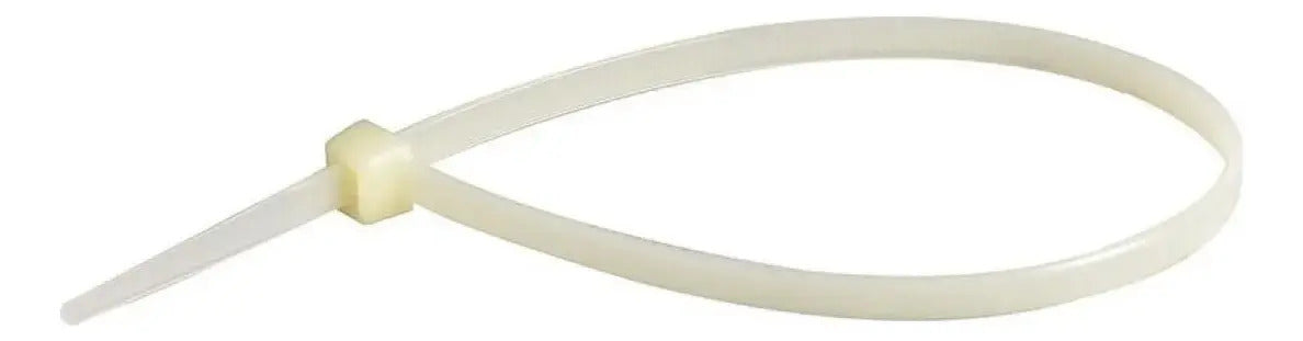 Bolsa Amarras Plásticas Blanca Tactix 200mm (100pzas)