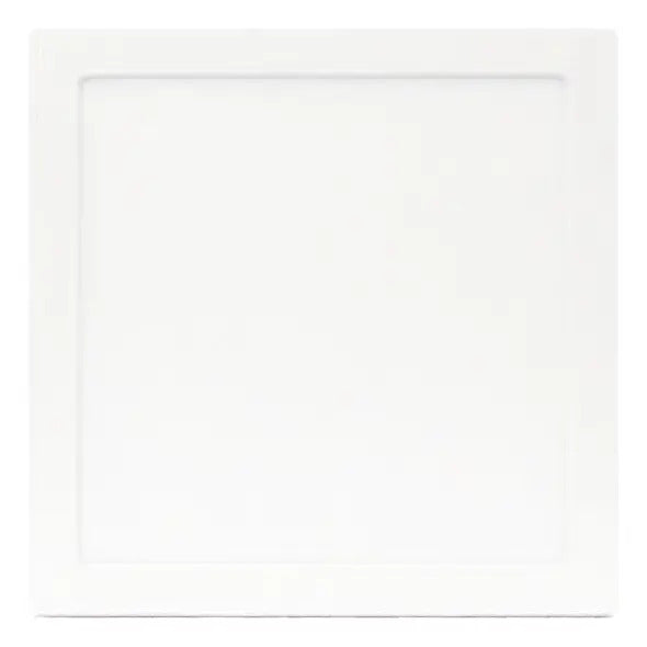 Panel Led Sobrepuesto Cuadrado 12w 3000k Luz Calida