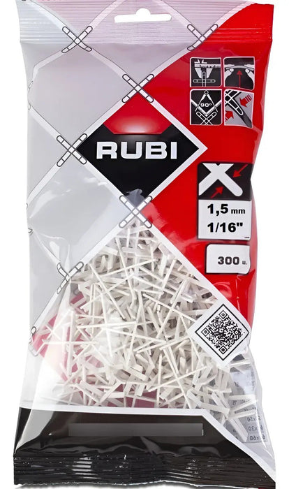 Separador de Cerámica 1.5 mm Rubi Bolsa 300 Unidades