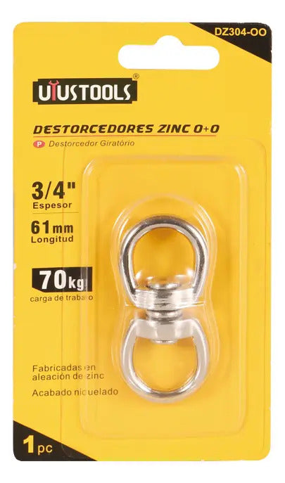 Destorcedor Zinc 3/4" 70kg