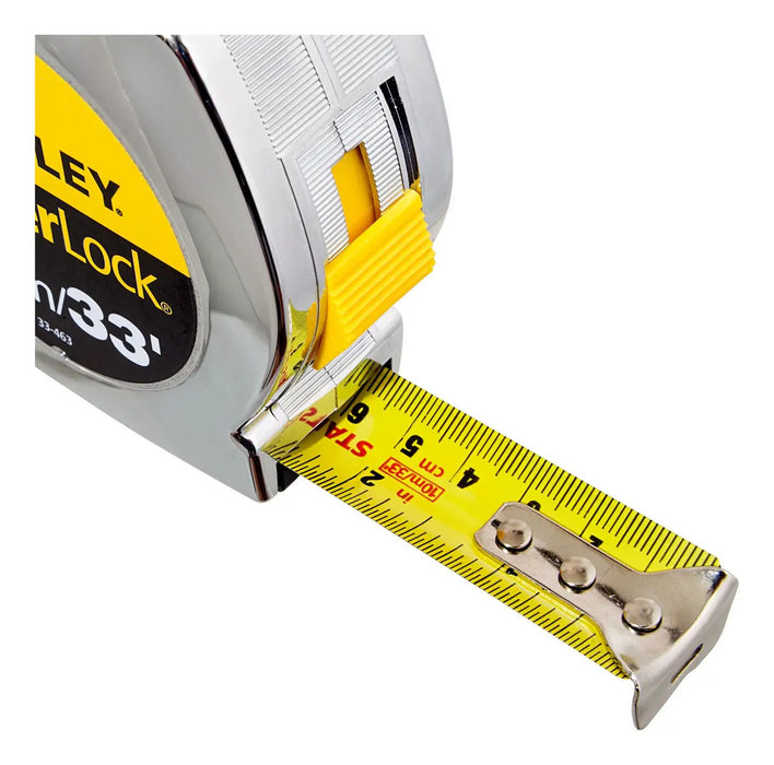 Cinta De Medir Stanley Powerlock 10 Metros