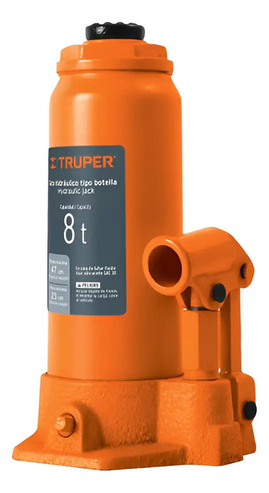 Gata Hidráulica Botella Truper 8 T
