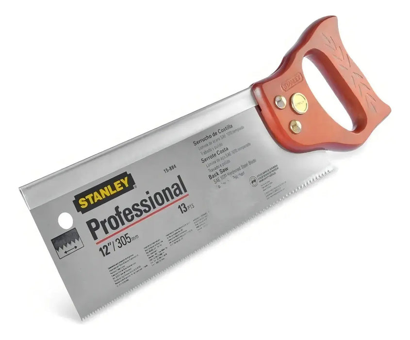 Serrucho Costilla Stanley 305mm Profesional