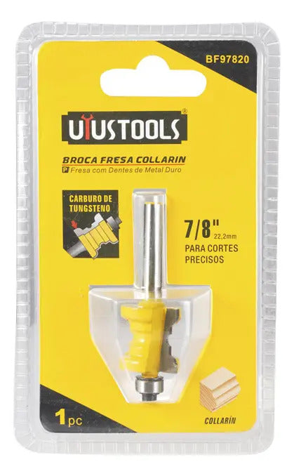 Broca Fresa Collarín C/R 7/8''-20mm